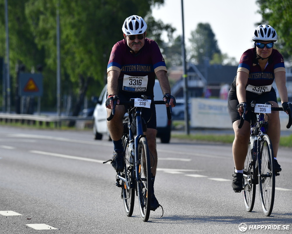 Bild från Vätternrundan 2023