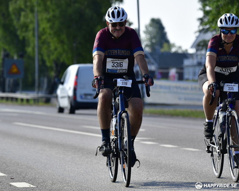 Bild från Vätternrundan 2023