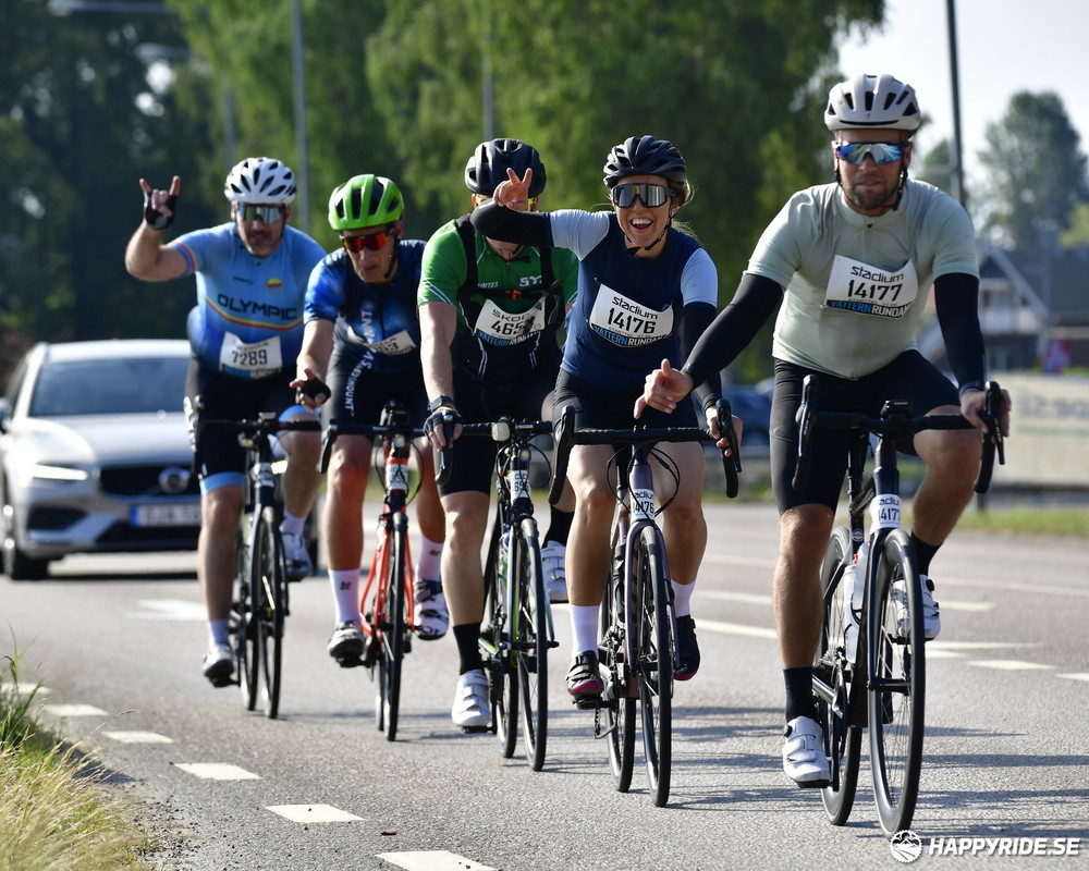 Bild från Vätternrundan 2023
