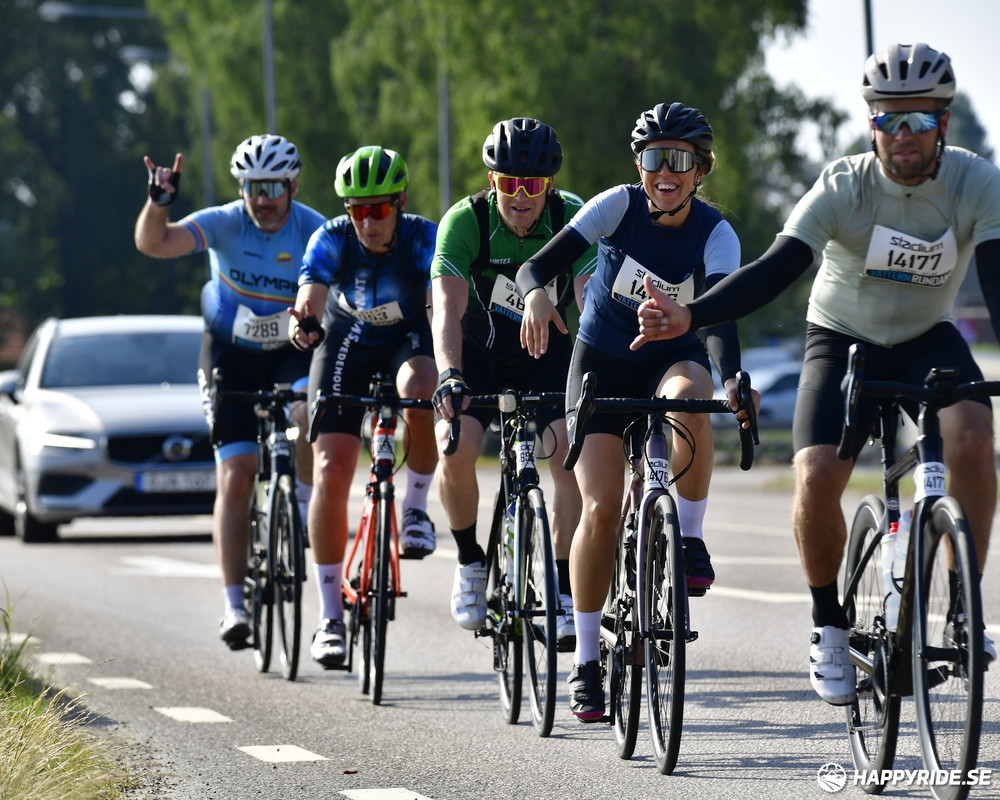 Bild från Vätternrundan 2023
