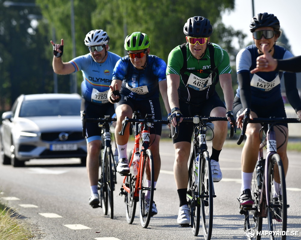 Bild från Vätternrundan 2023