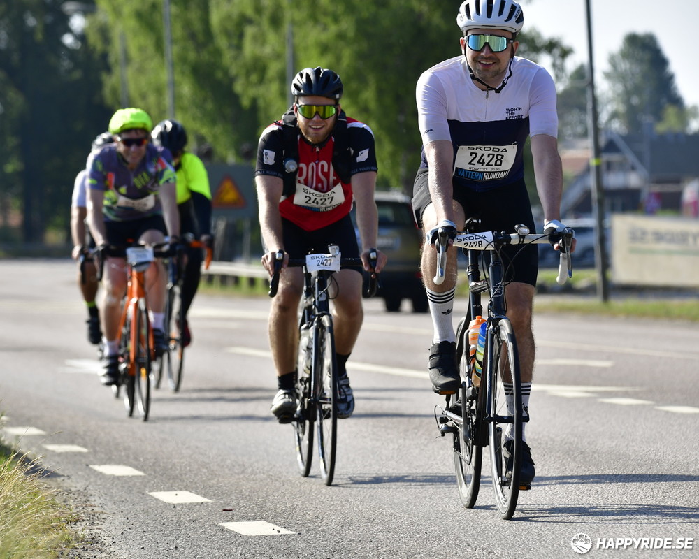 Bild från Vätternrundan 2023