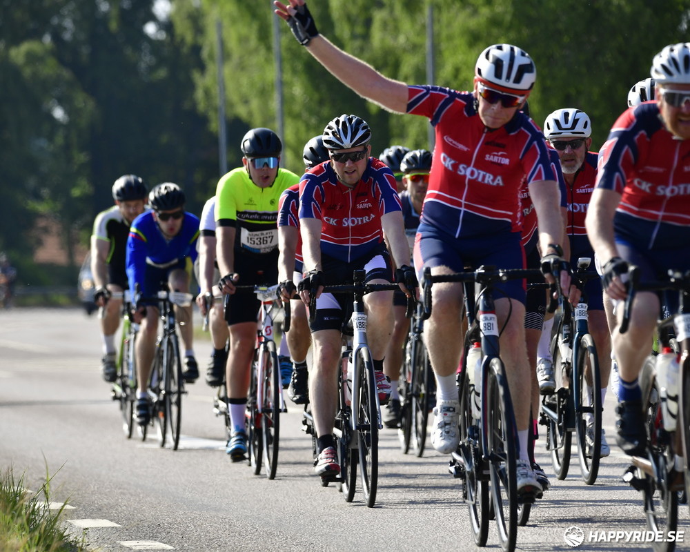 Bild från Vätternrundan 2023