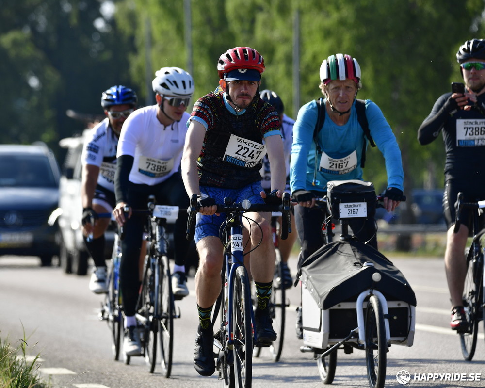 Bild från Vätternrundan 2023