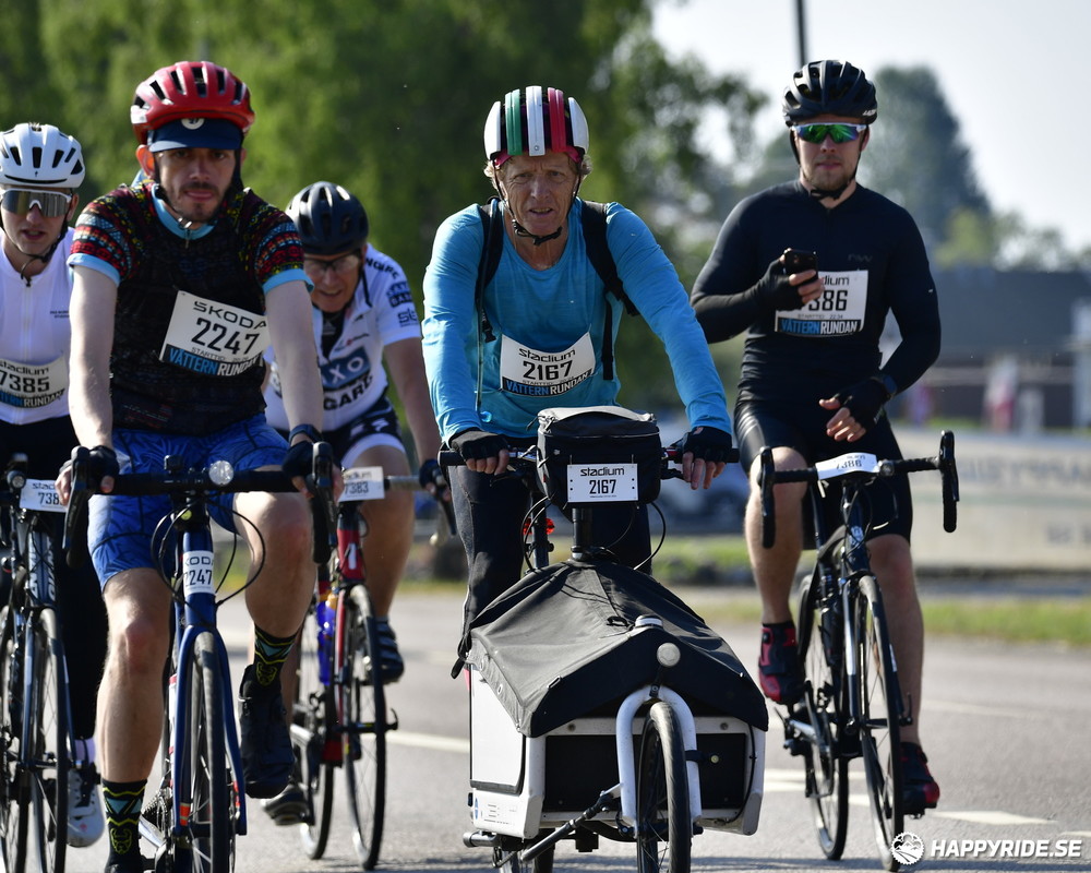 Bild från Vätternrundan 2023