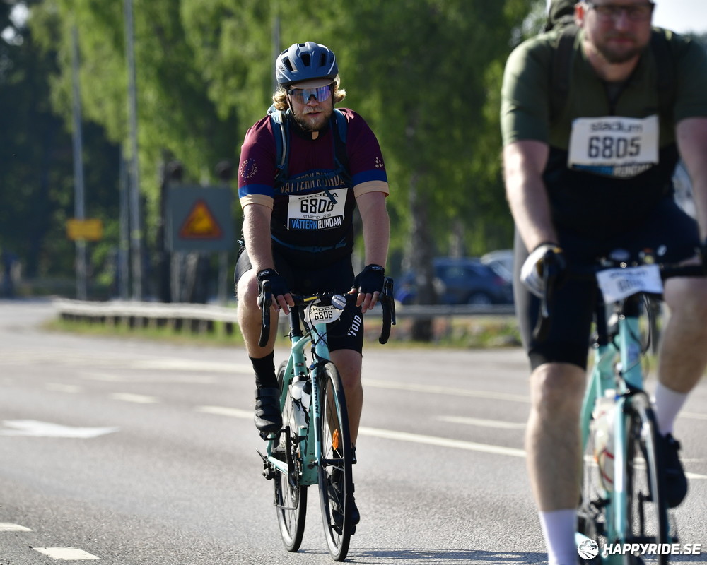 Bild från Vätternrundan 2023