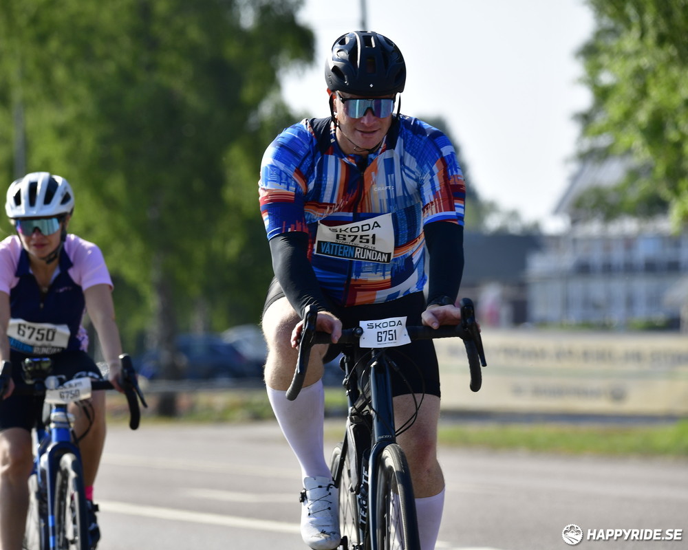 Bild från Vätternrundan 2023