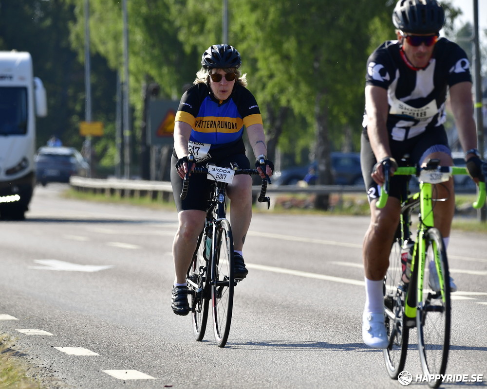 Bild från Vätternrundan 2023