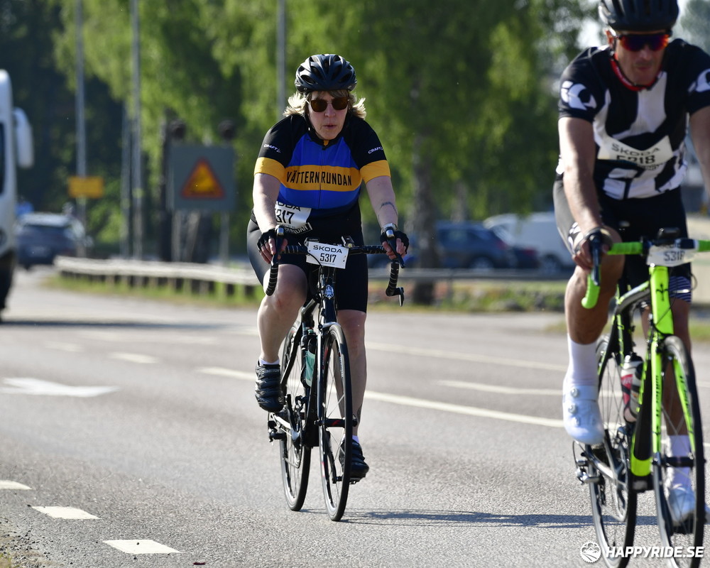 Bild från Vätternrundan 2023