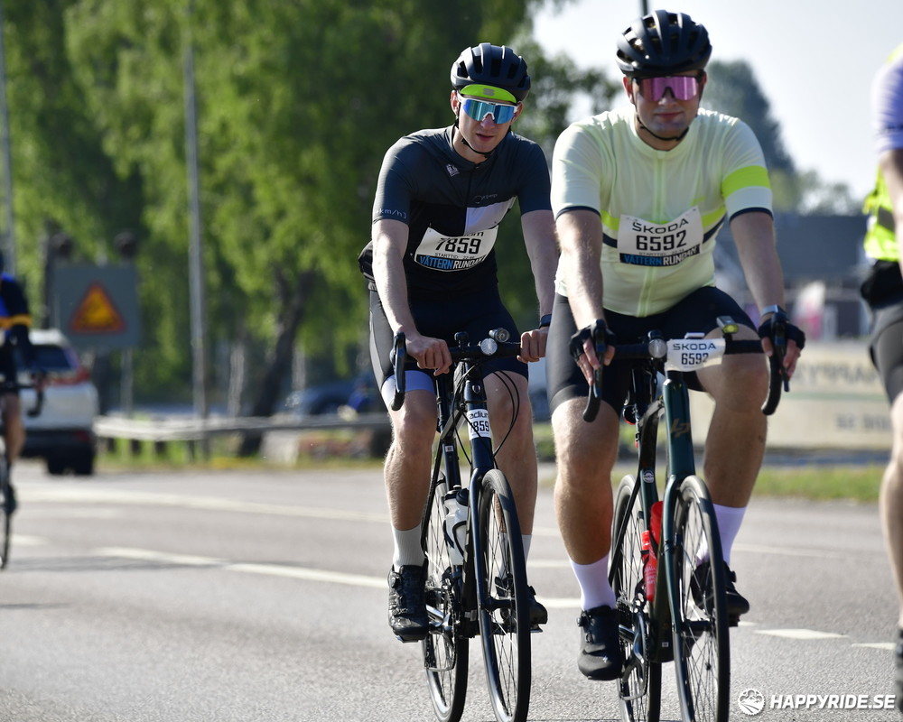 Bild från Vätternrundan 2023