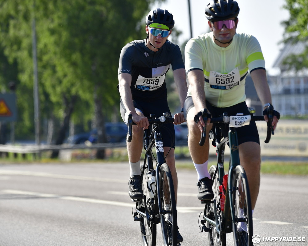 Bild från Vätternrundan 2023
