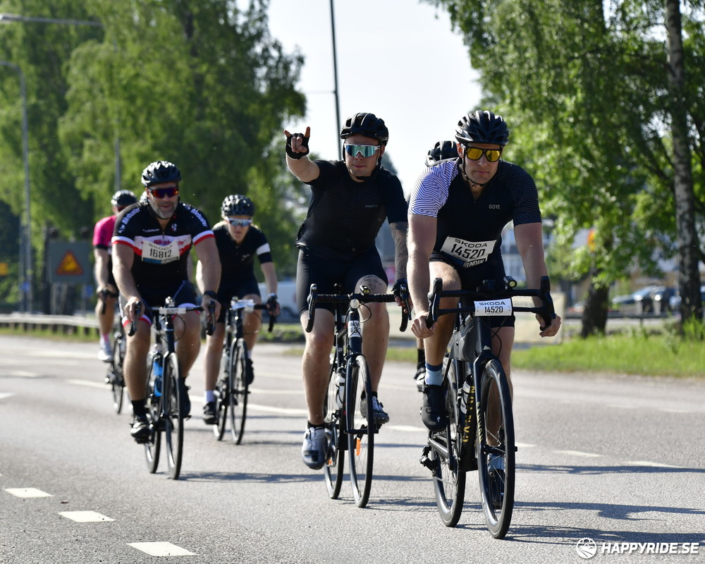 Bild från Vätternrundan 2023