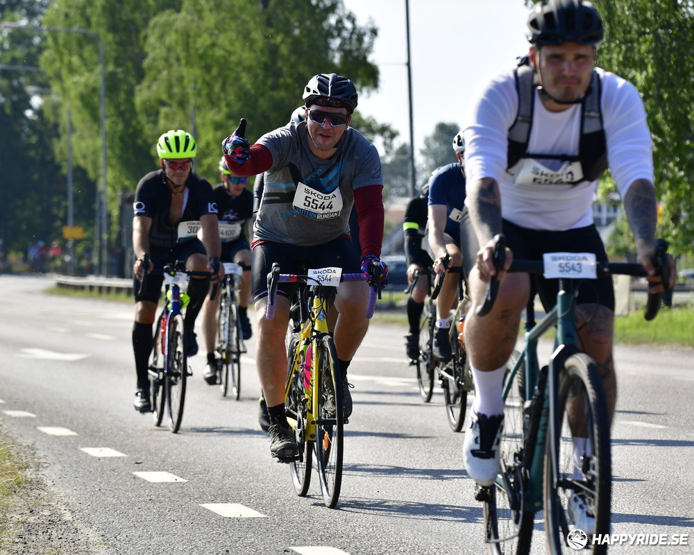 Bild från Vätternrundan 2023