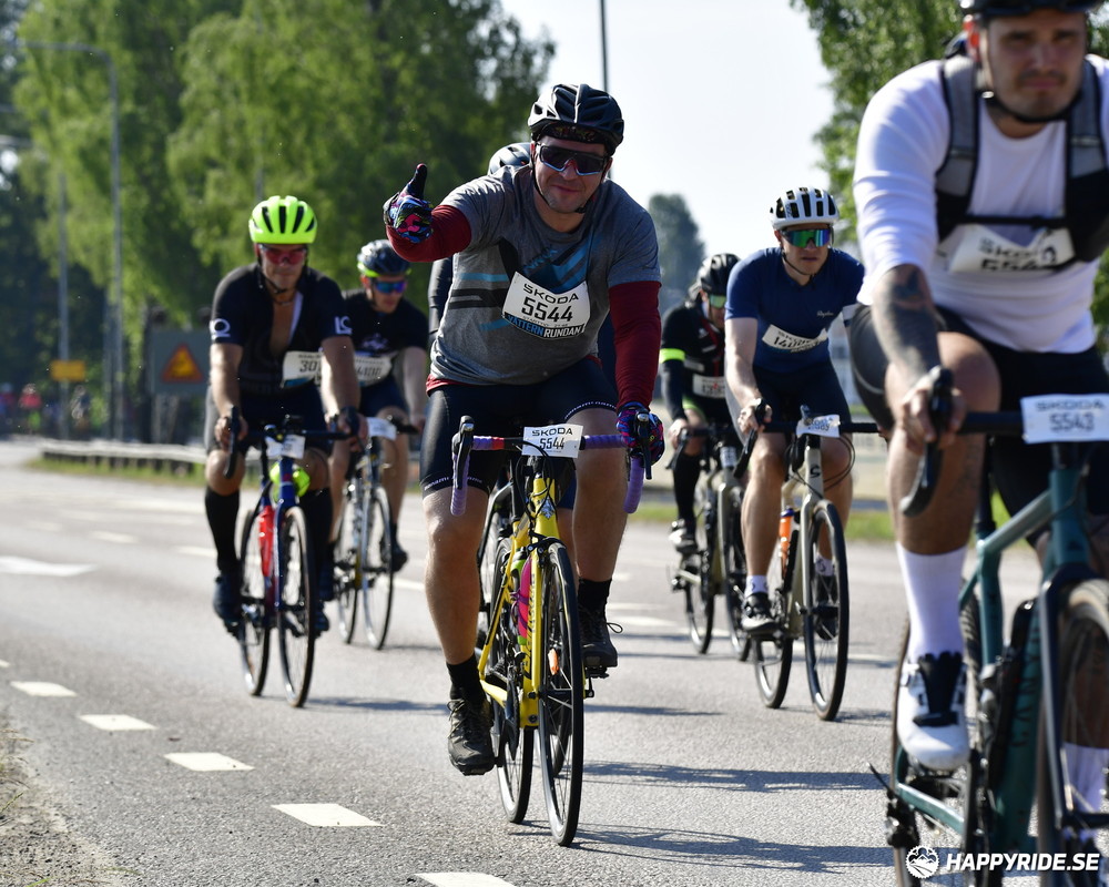 Bild från Vätternrundan 2023