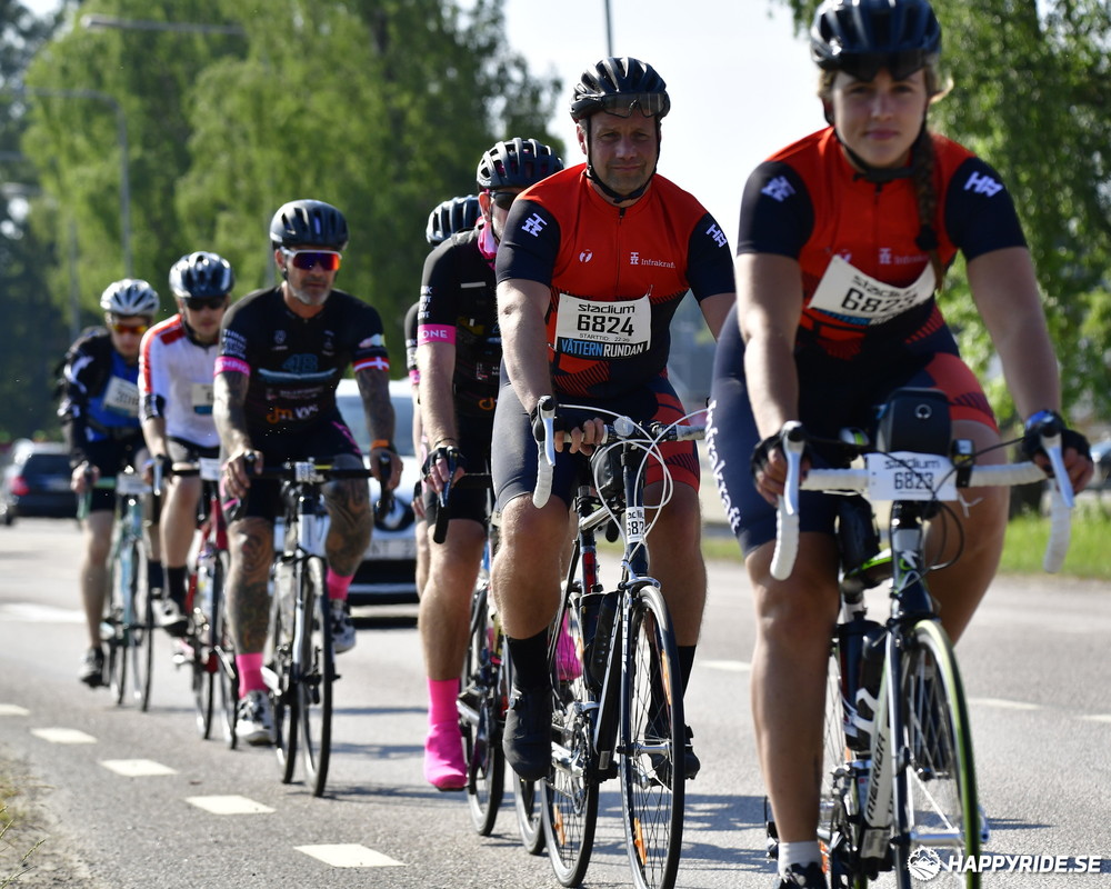 Bild från Vätternrundan 2023