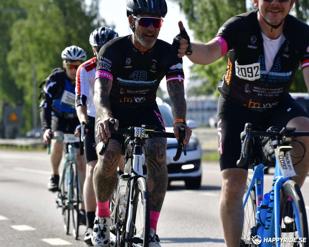 Bild från Vätternrundan 2023