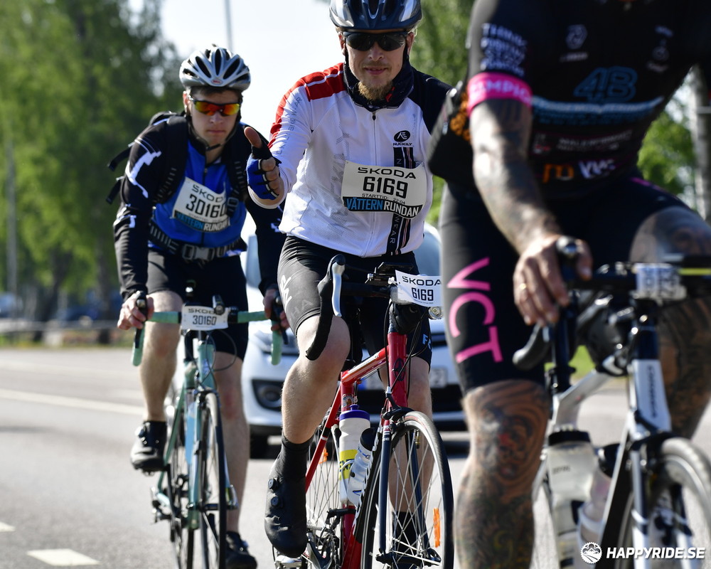 Bild från Vätternrundan 2023