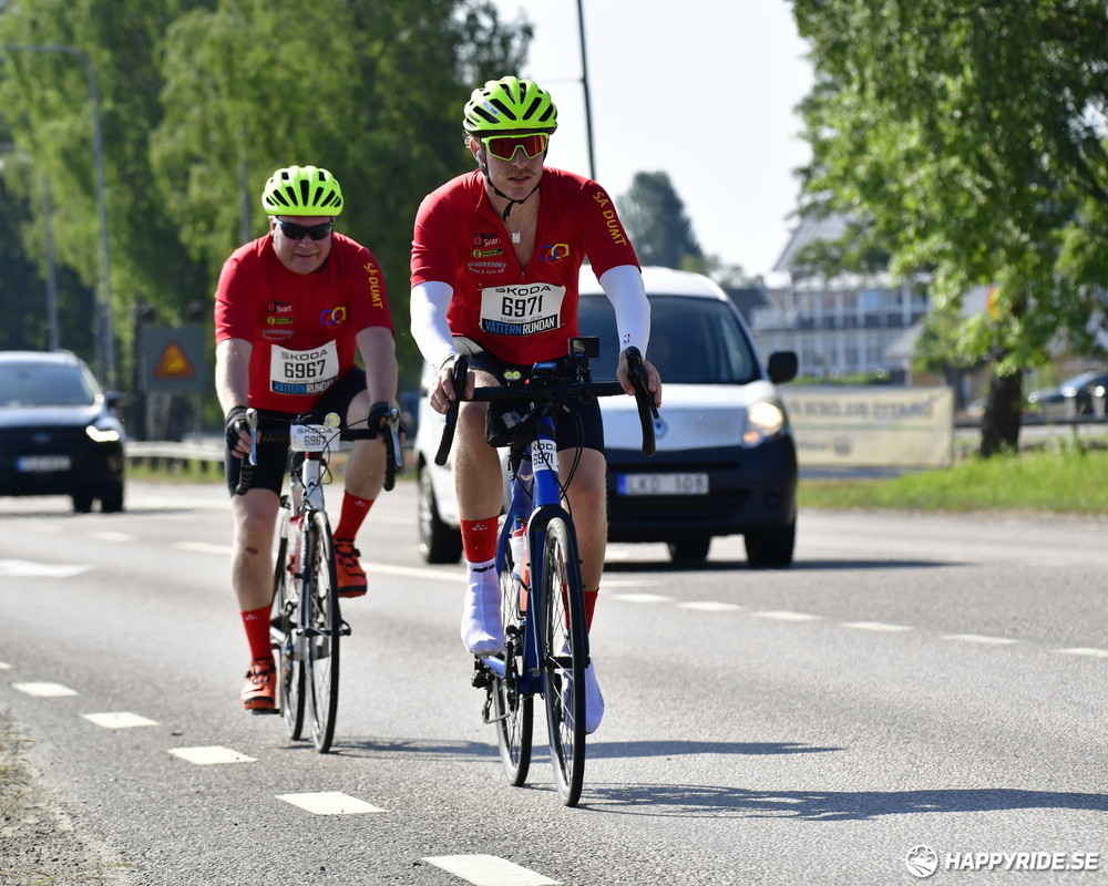 Bild från Vätternrundan 2023