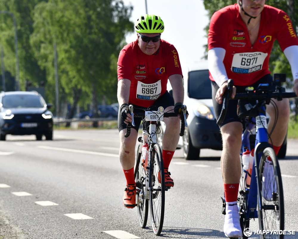 Bild från Vätternrundan 2023