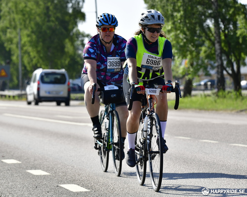 Bild från Vätternrundan 2023