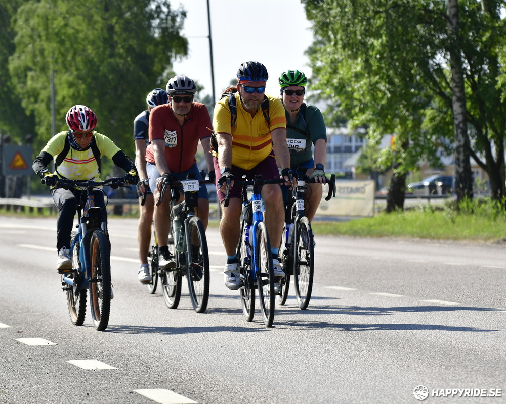 Bild från Vätternrundan 2023