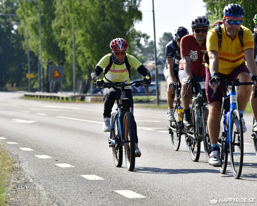 Bild från Vätternrundan 2023