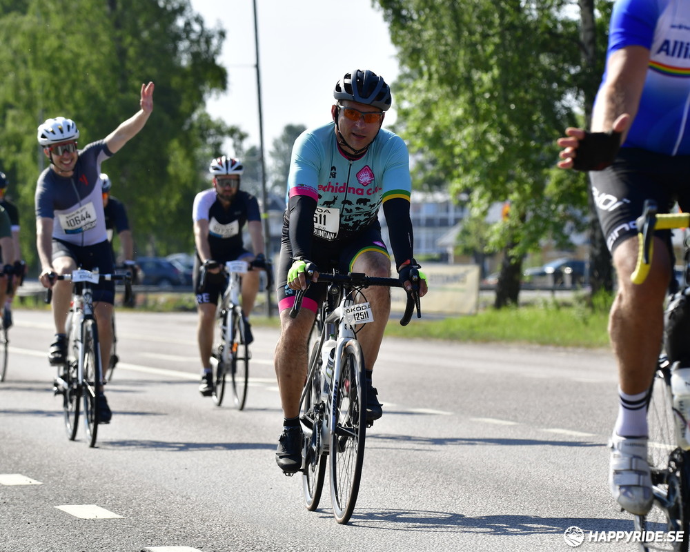 Bild från Vätternrundan 2023