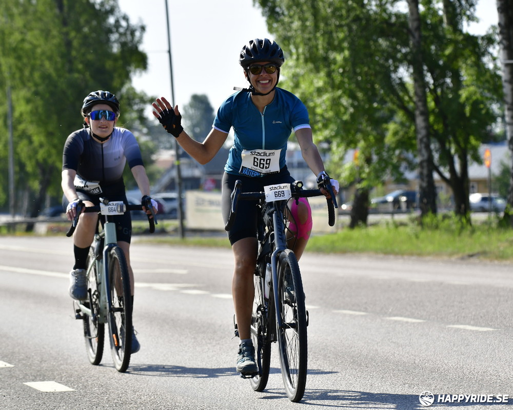 Bild från Vätternrundan 2023