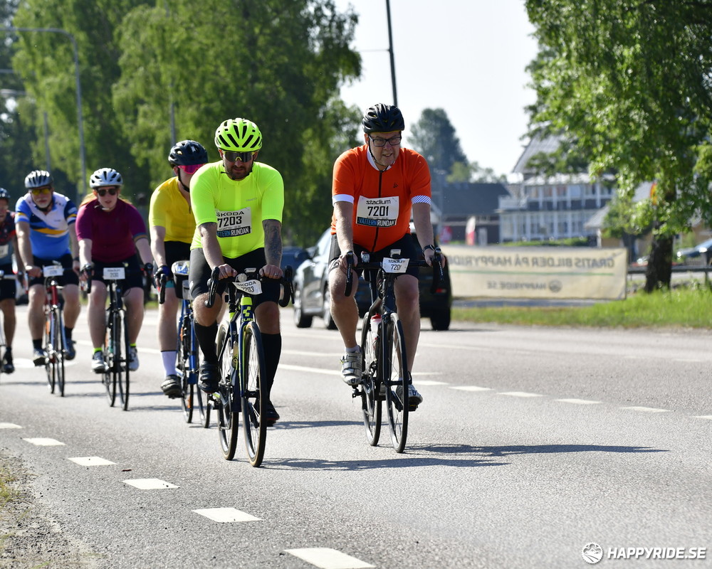 Bild från Vätternrundan 2023