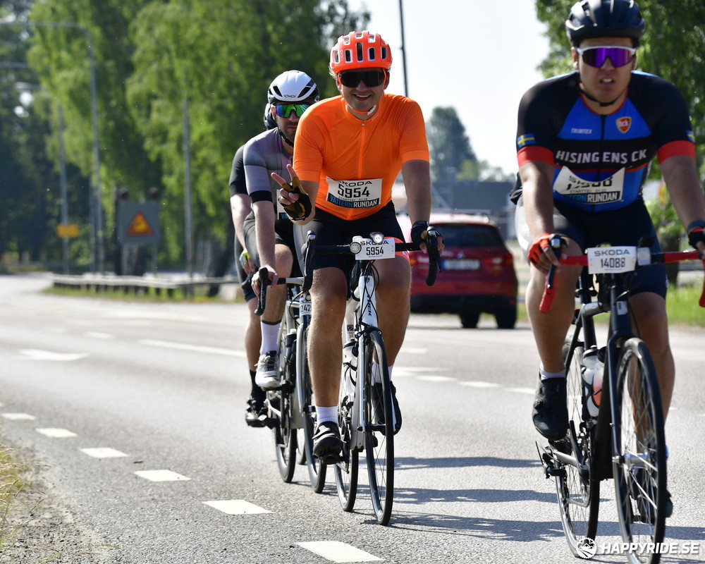 Bild från Vätternrundan 2023