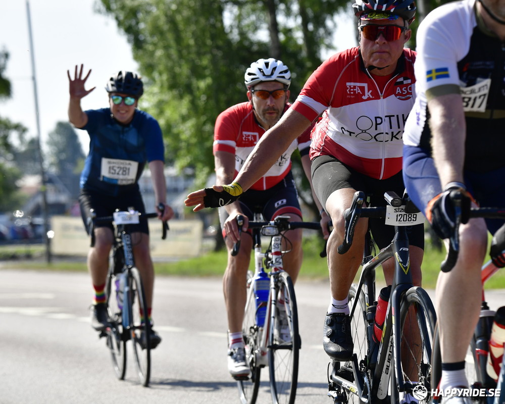 Bild från Vätternrundan 2023