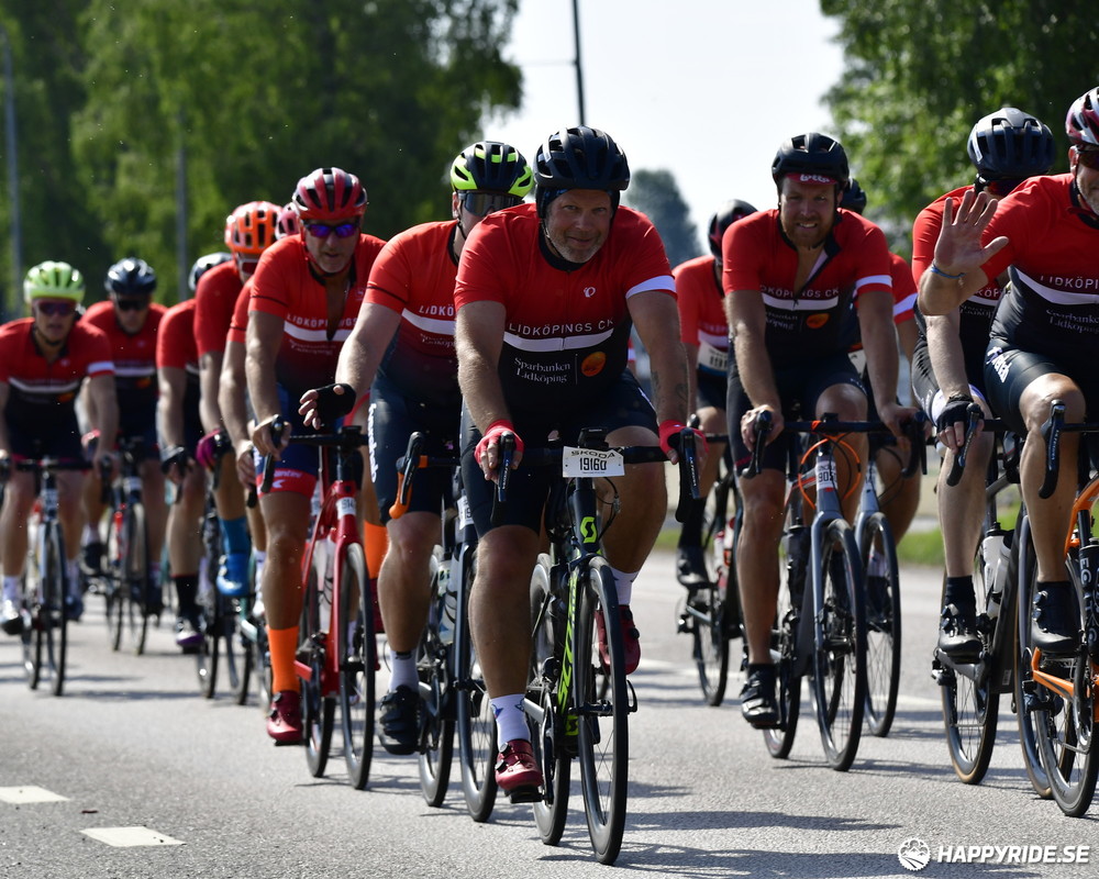 Bild från Vätternrundan 2023