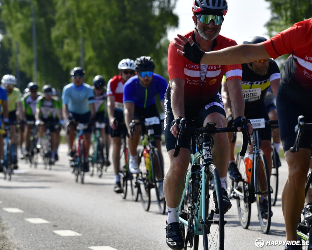 Bild från Vätternrundan 2023