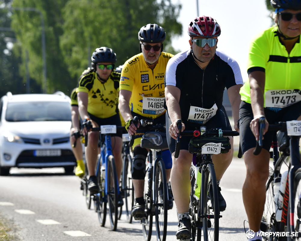 Bild från Vätternrundan 2023