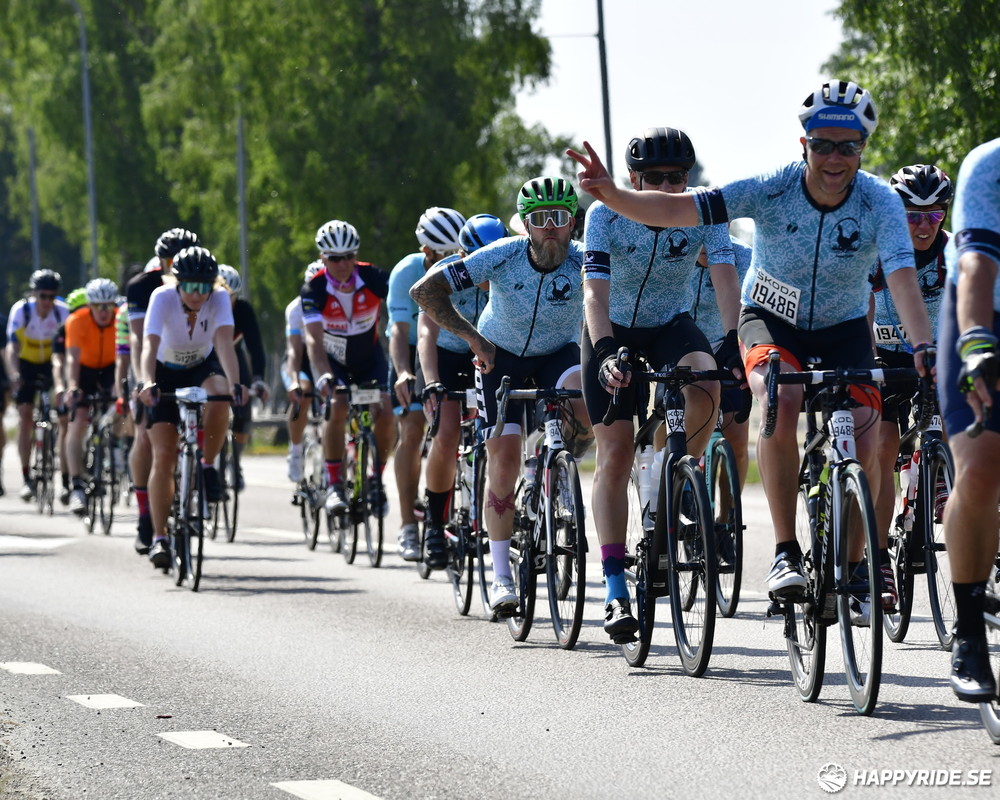 Bild från Vätternrundan 2023