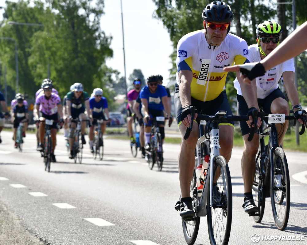 Bild från Vätternrundan 2023