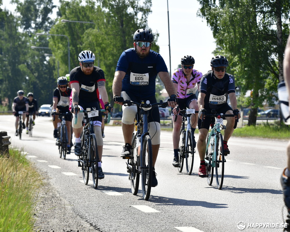 Bild från Vätternrundan 2023