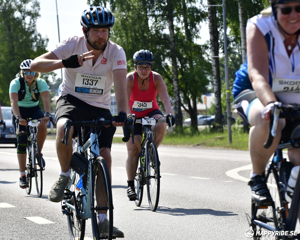 Bild från Vätternrundan 2023