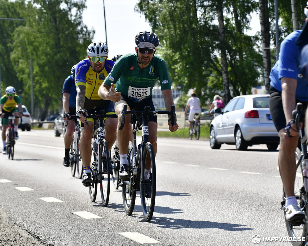 Bild från Vätternrundan 2023