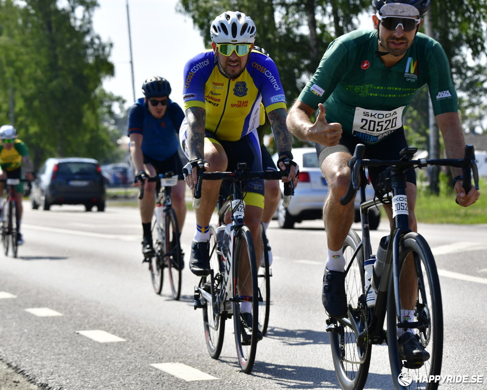 Bild från Vätternrundan 2023