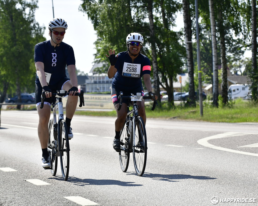 Bild från Vätternrundan 2023