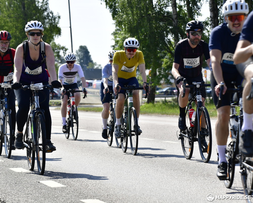 Bild från Vätternrundan 2023