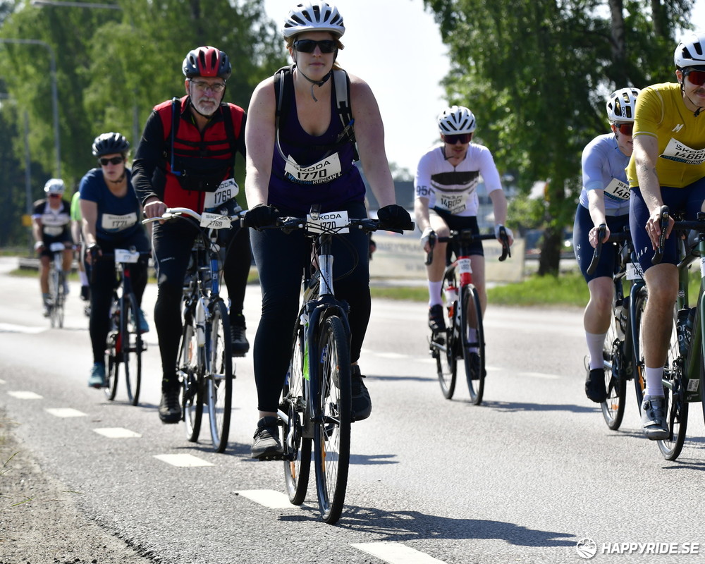 Bild från Vätternrundan 2023