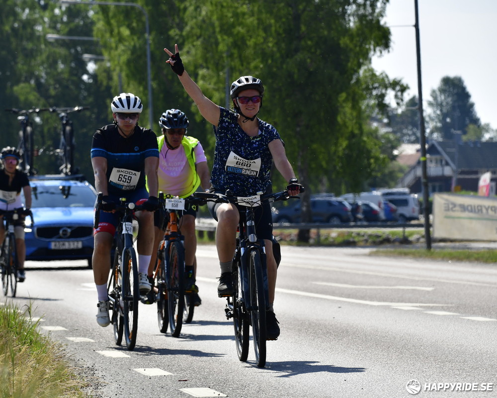 Bild från Vätternrundan 2023