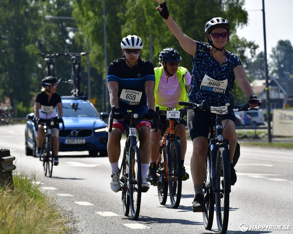 Bild från Vätternrundan 2023