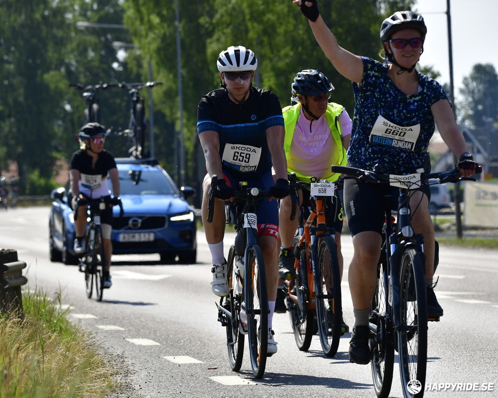 Bild från Vätternrundan 2023