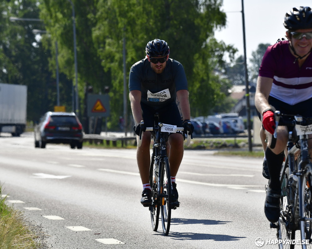 Bild från Vätternrundan 2023