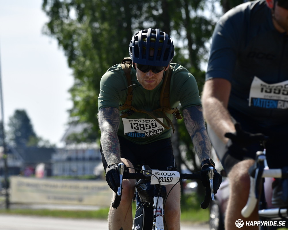 Bild från Vätternrundan 2023