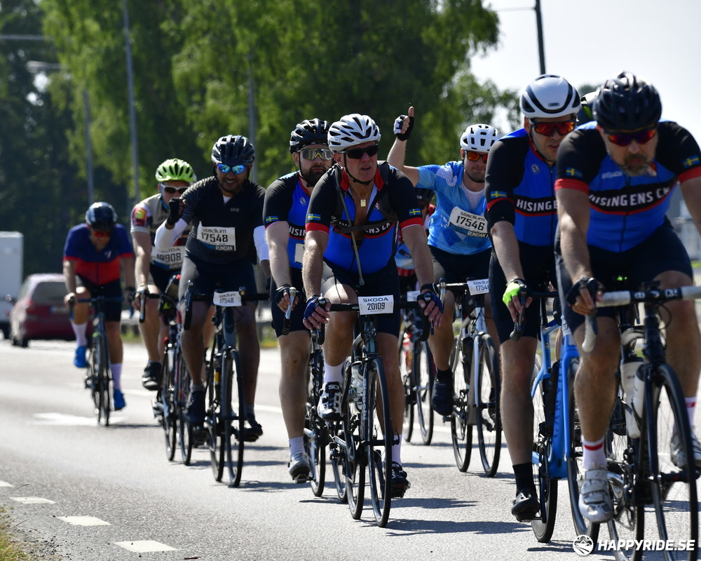 Bild från Vätternrundan 2023