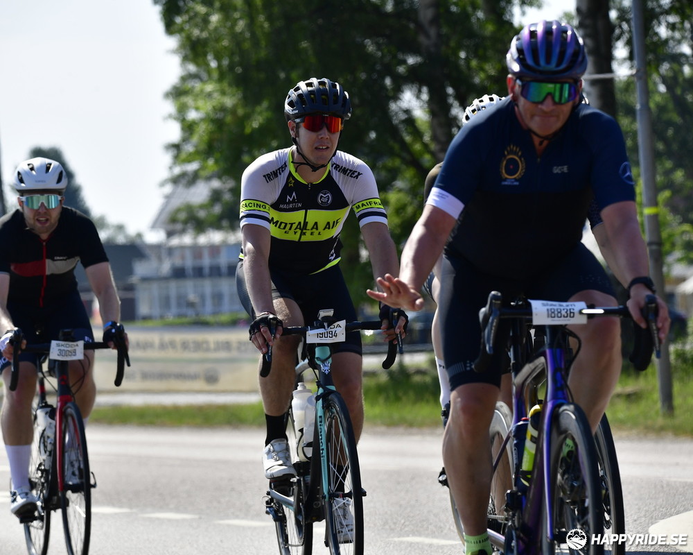 Bild från Vätternrundan 2023